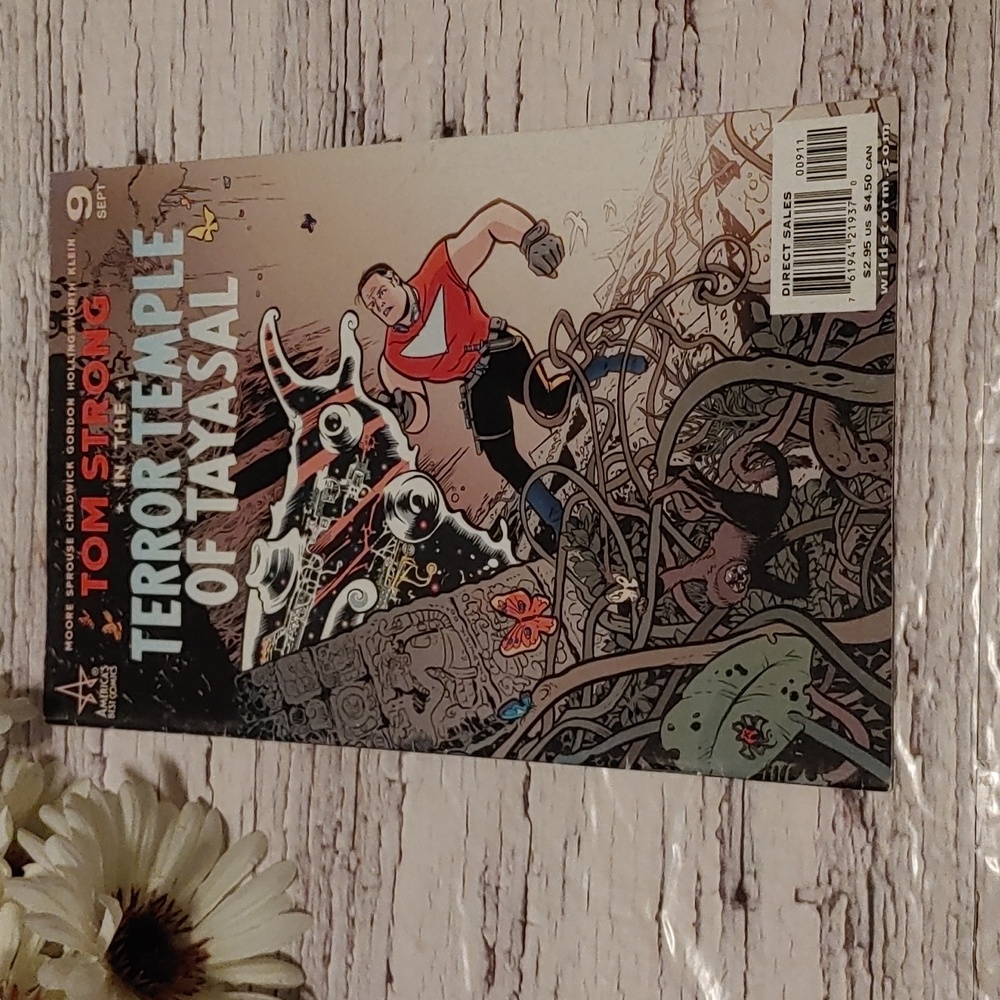 4/$20 Tom Strong 9 In the Terror Temple of Tayasal September 2000 Adult Comics